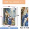 Nativity Scene Diamond Paintings Kits for Adults, Christmas Jesus was Born Diamond Art Kits Full Drill Diamond Dots Paint with Diamonds Gem Arts and Crafts for Beginner Home Religious Wall Decor